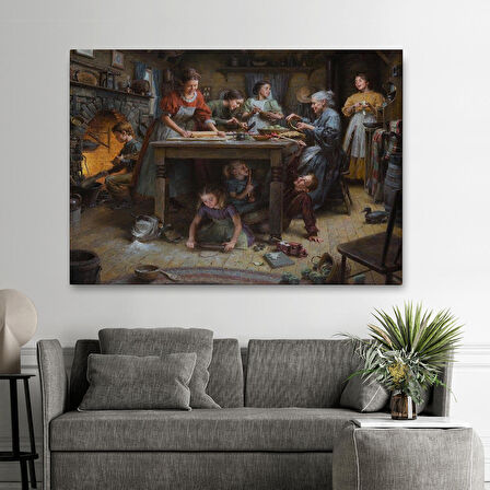 Aile Gelenekleri Tablosu - Morgan Weistling's Painting Family Traditions-6528