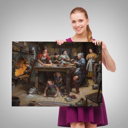 Aile Gelenekleri Tablosu - Morgan Weistling's Painting Family Traditions-6528