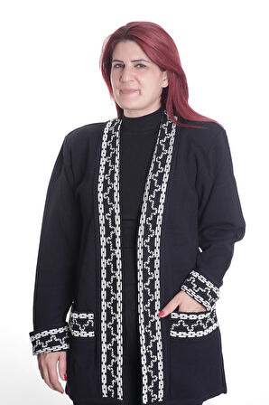 SUDE DETAY ÇELİK ÖRGÜ TRİKO TUNİK 9798