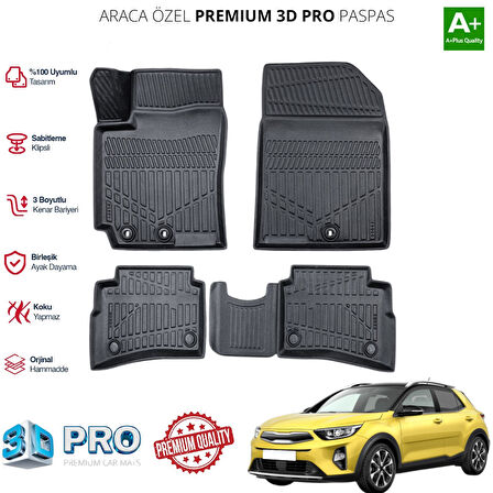 STONİC ARACA ÖZEL 3D PASPAS 2017 2018 2019 2020 2021 2022 2023 2024 