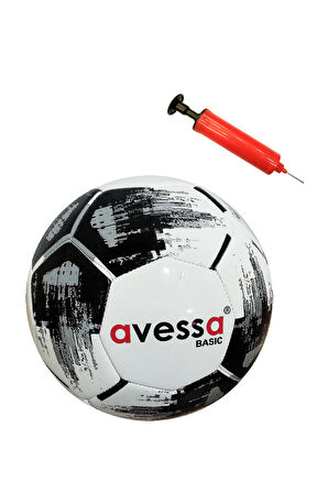 Avessa Basic Futbol Topu Siyah No5 Pompalı