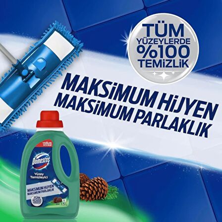 Domestos Yüzey Temizleyici Çam 1500 Ml