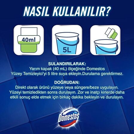 Domestos Yüzey Temizleyici Çam 1500 Ml