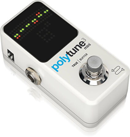 tc electronic PolyTune 3 Mini Polyphonic Tuning Pedal Pedal Akort Aleti