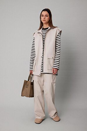 DeFacto Kargo Fit Gabardin Pantolon C1670AX24SPBG106