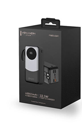Powerbank 40.000 mAH +192 Saat Kullanım