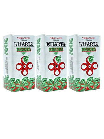 KHARTA Yerba Mate Çayı-arjantin Çayı - 250 Gr X3 Adet (iştah Kapatıcı Çay)