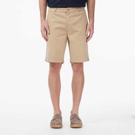 Nautica Erkek Bej Regular Fit Chino Şort