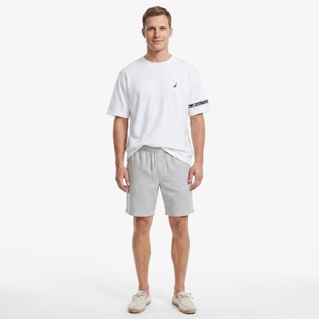 Nautica Erkek Gri Regular Fit Şort