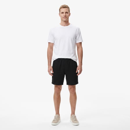 Nautica Erkek Siyah Regular Fit Şort