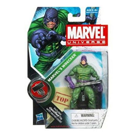 Hasbro Marvel Universe 3 Serisi  - 9,5 cm Action Figür - Marvels Wrecker