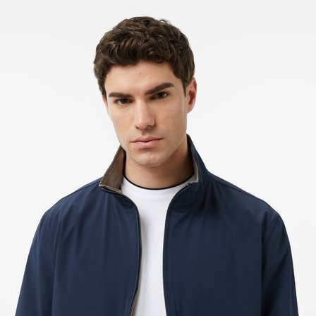 Nautica Erkek Lacivert Regular Fit Dik Yaka Su İtici Mont