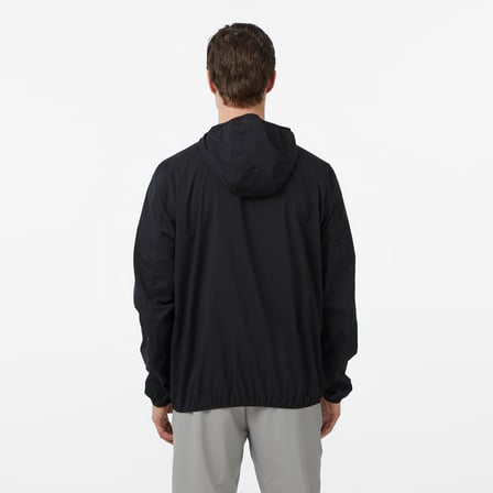 Nautica Erkek Siyah Regular Fit Kapüşonlu Su İtici Mont