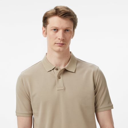 Nautica Erkek Bej Regular Fit Polo Yaka T-Shirt