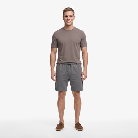 Nautica Erkek Gri Regular Fit Şort
