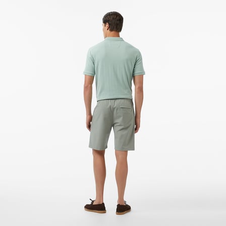 Nautica Erkek Yeşil Regular Fit Su İtici Şort