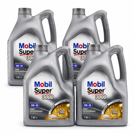MOBİL SÜPER 3000 FORMULA R 5W-30 MOTOR YAĞI 4 X 5 Litre