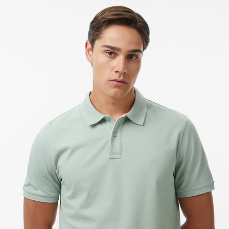 Nautica Erkek Yeşil Regular Fit Polo Yaka T-Shirt
