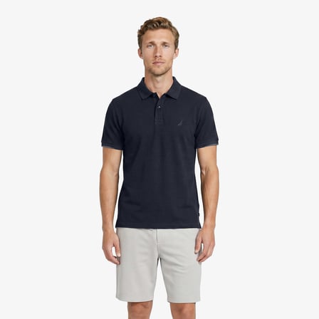 Nautica Erkek Lacivert Regular Fit Polo Yaka T-Shirt