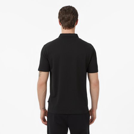 Nautica Erkek Siyah Regular Fit Polo Yaka T-Shirt