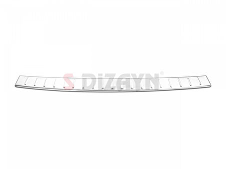 S-Dizayn Mercedes E Class W211 Krom Arka Tampon Eşiği 2003-2009 A+ Kalite