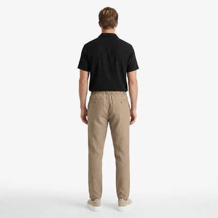 Nautica Erkek Kahverengi Regular Fit Pantolon