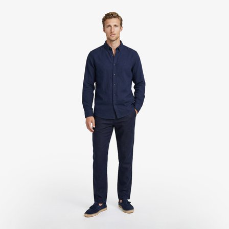 Nautica Erkek Lacivert Regular Fit Gömlek