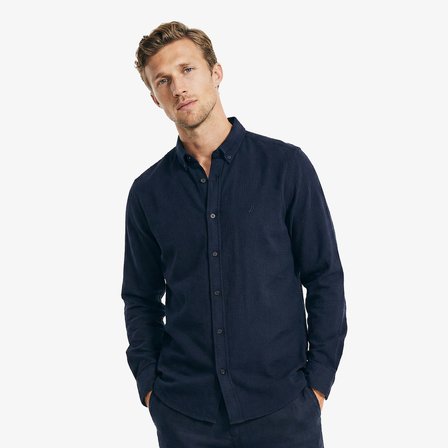Nautica Erkek Lacivert Regular Fit Gömlek