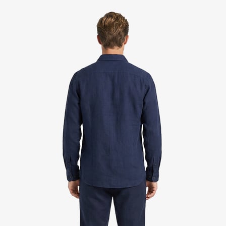 Nautica Erkek Lacivert Regular Fit Gömlek