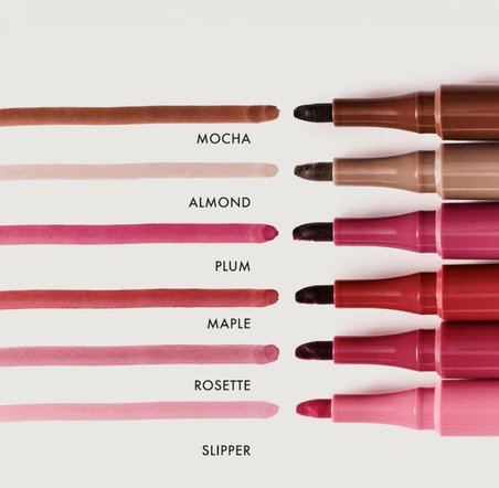 SUMMER FRIDAYS Flushed Lip Stain - Uzun ömürlü dudak kalemi Rosette
