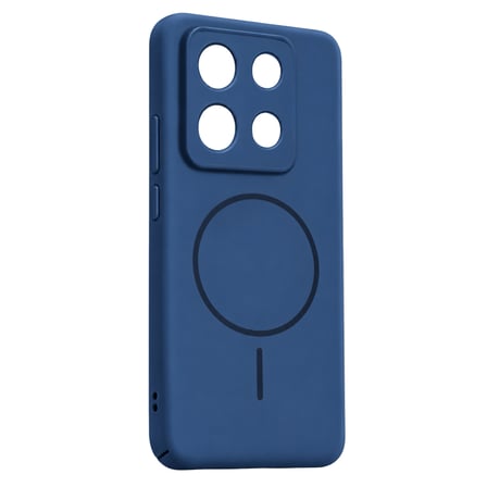 Xiaomi Redmi Note 13 5G Mika PC Magsafe Kapak - Mavi