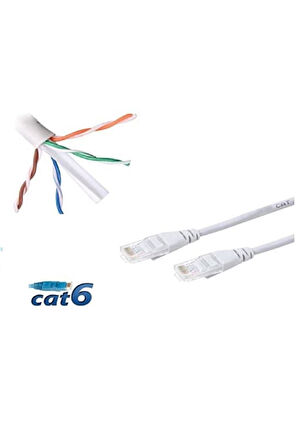 Cat6 40 Metre Patch Ethernet, Internet, Ağ & Network Kablosu