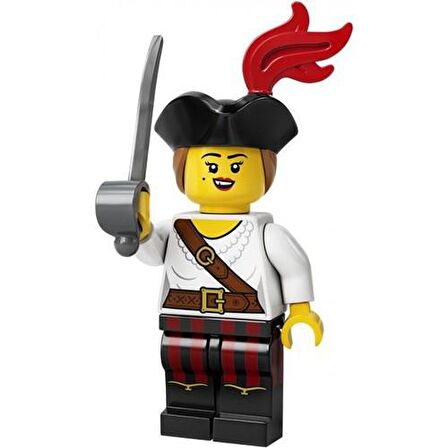 Lego Minifigür Seri 20 - 71027 - Pirate Girl