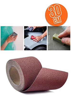 14x30 cm Su Zımpara 100 Kum İnce Yüzey Zımpara Kağıdı Suya Dayanıklı Ahşap Metal Plastik