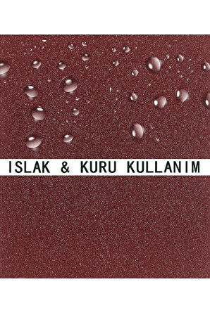 14x50 cm Su Zımpara 100 Kum İnce Yüzey Zımpara Kağıdı Suya Dayanıklı Ahşap Metal Plastik