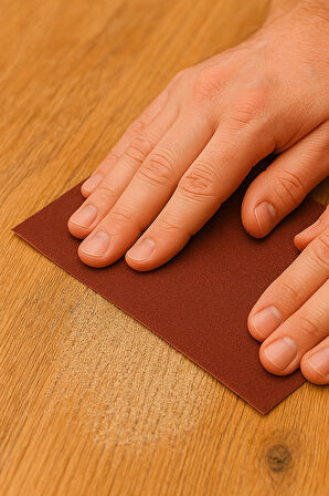 230x280mm Su Zımpara 080 Kum Orta İncelikte Suya Dayanıklı Zımpara Kağıdı Ahşap Metal Plastik