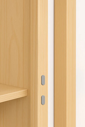 60'lı Yapışkanlı Gri Eva Dolap Çekmece Kapağı Ses Stoperi Tamponu Koruyucu Engelleyici 22 mm Oval