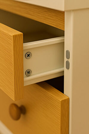 30'lu Yapışkanlı Gri Eva Dolap Çekmece Kapağı Ses Stoperi Tamponu Koruyucu Engelleyici 22 mm Oval