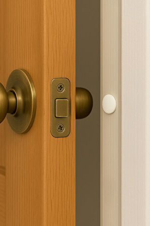 100'lü Yapışkanlı Beyaz Eva Dolap Çekmece Kapağı Ses Stoperi Tamponu Koruyucu Engelleyici 10 mm