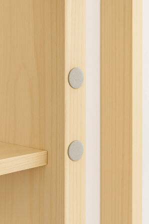 150'li Yapışkanlı Gri Eva Dolap Çekmece Kapağı Ses Stoperi Tamponu Koruyucu Engelleyici 10 mm