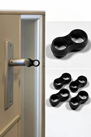 Silikon Kapı Kolu Stoper 4’lü Paket – Duvar Çatlağı ve Gürültüye Son