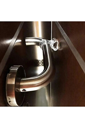 Silikon Kapı Kolu Stoper 4’lü Paket – Duvar Çatlağı ve Gürültüye Son