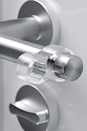 10 Adet Silikon Kapı Stoperi Tamponu Şeffaf Kapı Kolu Stopu Durdurucu Tutucu Sessiz Stop