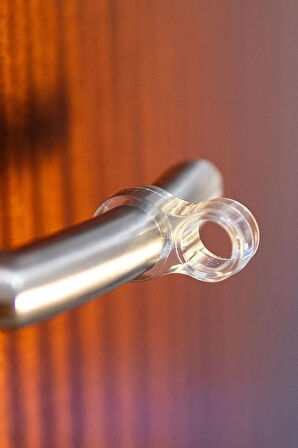 10 Adet Silikon Kapı Stoperi Tamponu Şeffaf Kapı Kolu Stopu Durdurucu Tutucu Sessiz Stop