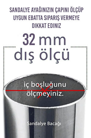 24 Ad 32 Mm Şeffaf Silikon Masa Sandalye Pabuç Kaydırmaz Koltuk Zemin Koruyucu Çizdirmez Ayak Kılıfı