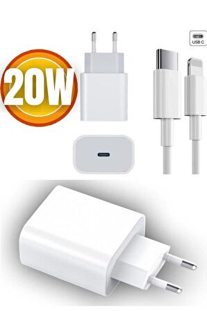 20w Iphone Tüm Serilerle Uyumlu Hızlı Şarj Aleti Kablo Adaptör 5 6 7 8 X 11 12 13 14 Pro Max