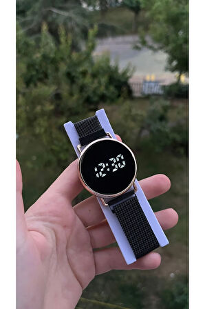Erkek Dokunmatik Çelik Kordon Kol Saati