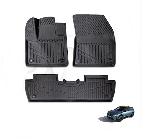 Peugeot 5008 Havuzlu Paspas 2017-2025