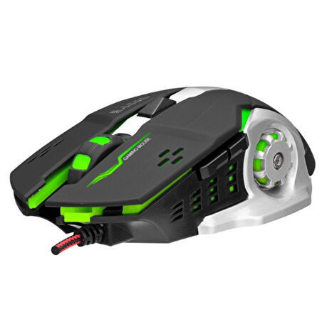 Legend Siyah 3600dpi Gaming Oyuncu Mouse Özel Oyuncu Mouse