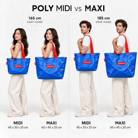 Baghashtag Poly Maxi Mavi